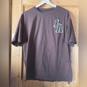 LA Future Brown T-Shirt, Size: Medium (Men)